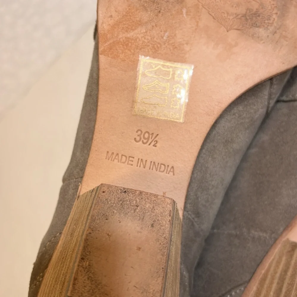 FREE PEOPLE NEW FRONTIER WESTERN BOOTS DISTRESSED - Picture 13 of 16